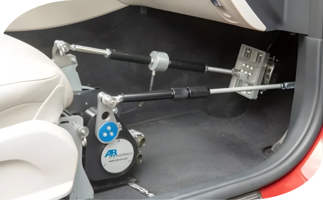 Pedal robot automation